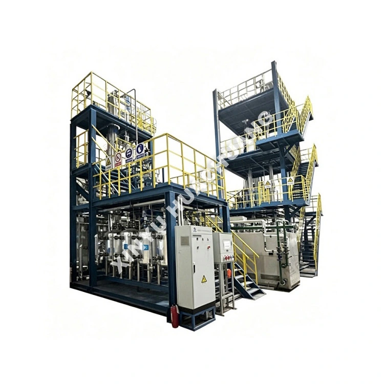 Unit Distilasi Kimia Fluor