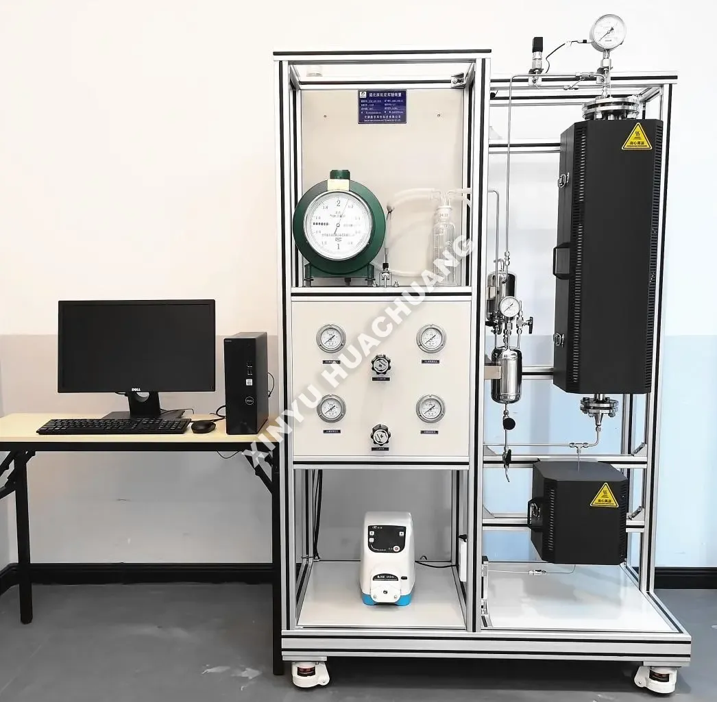 PLC Fluidized-Bed Evaluation Unit